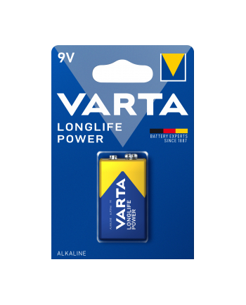 Baterie VARTA High Energy, E-Block, 9V 6LR61/PP3 - 1 szt