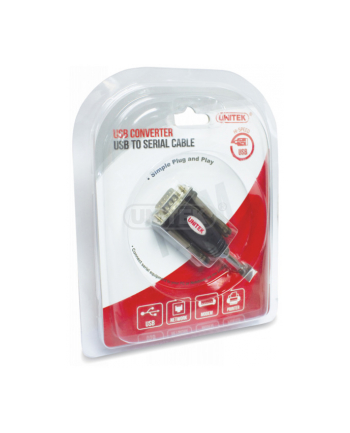 KONWERTER UNITEK USB - 1XRS-232 +ADAPTER DB9F/DB25M