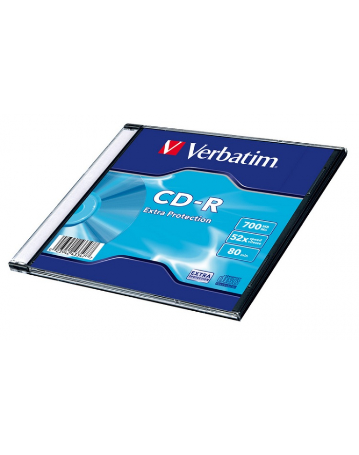 Verbatim CD-R [ slim jewel case 200 | 700MB | 52x | DataLife ] główny