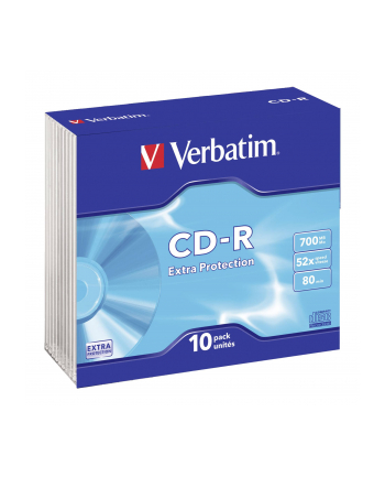 Verbatim CD-R [ slim jewel case 10 | 700MB | 52x | DataLife ]