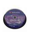 Verbatim DVD+R [ cake box 10 | 4.7GB | 16x | matte silver ] - nr 20