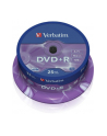 Verbatim DVD+R [ cake box 25 | 4.7GB | 16x | matte silver ] - nr 11