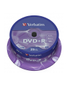 Verbatim DVD+R [ cake box 25 | 4.7GB | 16x | matte silver ] - nr 19