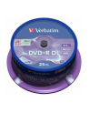 DVD+R DL Verbatim [ spindle 25 | 8,5GB | 8x |  MATT SILVER ] - nr 1