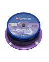 DVD+R DL Verbatim [ spindle 25 | 8,5GB | 8x |  MATT SILVER ] - nr 6