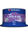 Verbatim DVD+R DL [ spindle 50 | 8,5GB | 8x | matt silver surface ] - nr 20