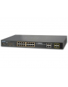 PLANET WGSW-20160HP 16x GE PoE 4xSFP 802.3at - nr 15