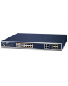 PLANET WGSW-20160HP 16x GE PoE 4xSFP 802.3at - nr 16