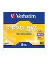 Verbatim DVD+RW [ jewel case 5 | 4.7GB | 4x ] - nr 11