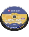 Verbatim DVD+RW [ cake box 10 | 4.7GB | 4x ] - nr 26