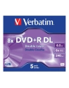 Verbatim DVD+R DL [ jewel case 5 | 8.5GB | 8x | matte silver ] - nr 21