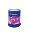 Verbatim DVD+R [ cake box 100 | 4.7GB | 16x | matte silver ] - nr 22