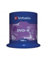 Verbatim DVD+R [ cake box 100 | 4.7GB | 16x | matte silver ] - nr 35