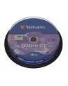 Verbatim DVD+R DL [ cake box 10 | 8.5GB | 8x | matte silver ] - nr 26