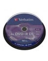 Verbatim DVD+R DL [ cake box 10 | 8.5GB | 8x | matte silver ] - nr 31