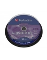 Verbatim DVD+R DL [ cake box 10 | 8.5GB | 8x | matte silver ] - nr 37