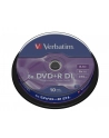 Verbatim DVD+R DL [ cake box 10 | 8.5GB | 8x | matte silver ] - nr 8