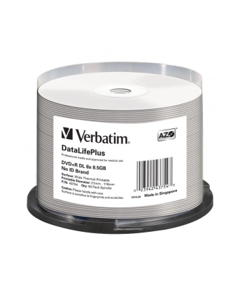 DVD+R DL Verbatim [ spindle 50 | 8,5GB | 8x | WIDE THERMAL PRINTABLE ] nr 2