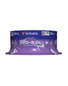 DVD+R DL Verbatim [ spindle 25 | 8,5GB | 8x |  MATT SILVER ] - nr 14