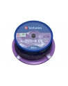 DVD+R DL Verbatim [ spindle 25 | 8,5GB | 8x |  MATT SILVER ] - nr 15