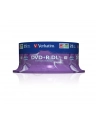 DVD+R DL Verbatim [ spindle 25 | 8,5GB | 8x |  MATT SILVER ] - nr 5