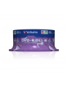 DVD+R DL Verbatim [ spindle 25 | 8,5GB | 8x |  MATT SILVER ] - nr 7