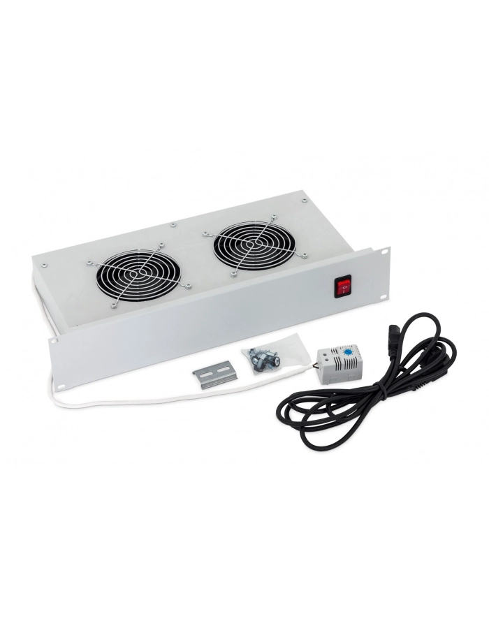 PANEL WENT. POZIOMY 19  2 WENT. 230V/30W TERMOSTAT główny