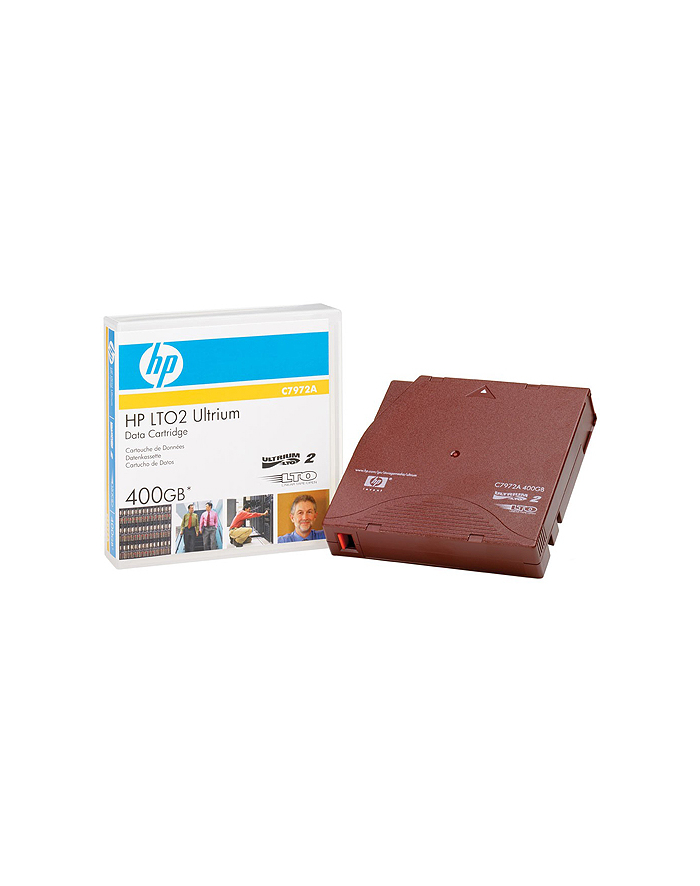 LTO2 / Ultrium2 Data Cartridge pojemność 200/400GB (C7972A) główny