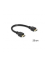 KABEL HDMI-HDMI HIGH SPEED ETH. 25CM DELOCK (V1.4 LAN TV) - nr 11