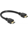 KABEL HDMI-HDMI HIGH SPEED ETH. 25CM DELOCK (V1.4 LAN TV) - nr 7