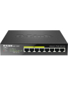 D-LINK DGS-1008P/E 8-port 10/100/1000 Desktop Switch w/ 4 PoE Ports - nr 85