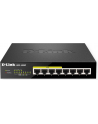 D-LINK DGS-1008P/E 8-port 10/100/1000 Desktop Switch w/ 4 PoE Ports - nr 86