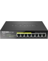 D-LINK DGS-1008P/E 8-port 10/100/1000 Desktop Switch w/ 4 PoE Ports - nr 44