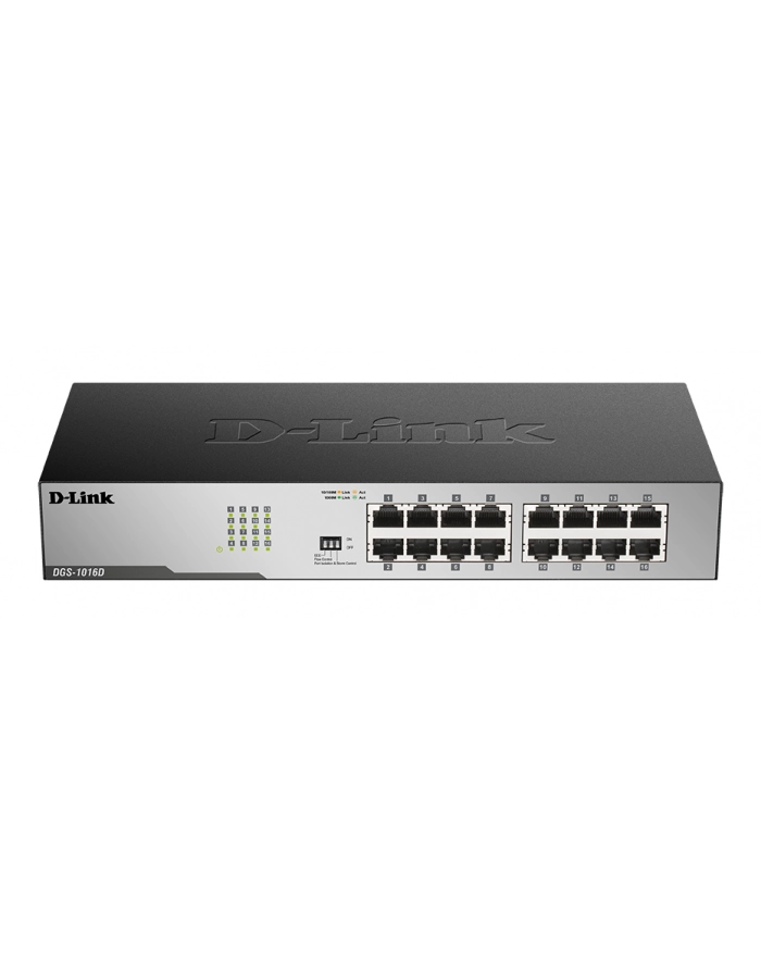 16-port 10/100/1000 Gigabit Desktop Switch główny