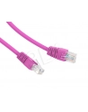 Patch cord ekranowany FTP kat.6e osłonka zalewana 5M różowy - nr 4