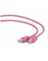 Patch cord ekranowany FTP kat.6e osłonka zalewana 5M różowy - nr 6