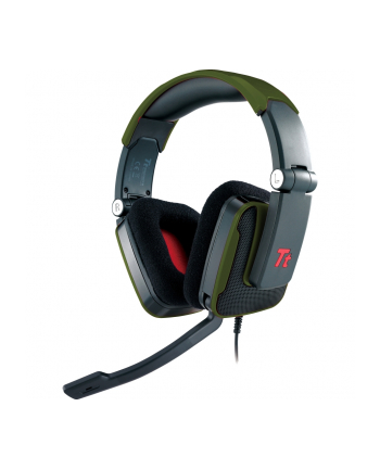 Tt eSPORTS Słuchawki dla graczy - Shock Battle Edition - Military Green