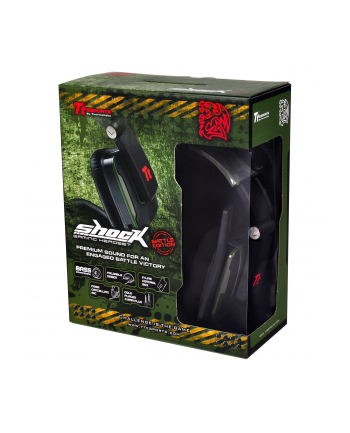 Tt eSPORTS Słuchawki dla graczy - Shock Battle Edition - Military Green