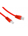 Patch cord kat.5e osłonka zalewana 1.5M czerwony - nr 9