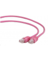 Patch cord ekranowany FTP kat.6e osłonka zalewana 5M różowy - nr 4