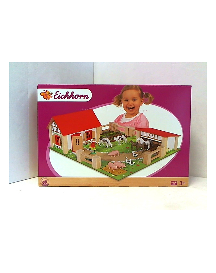 EICHHORN Drewniana Mała Farma 21 el. główny