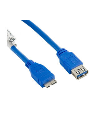 Kabel USB 3.0 AF- Micro BM 5.0m|niebieski