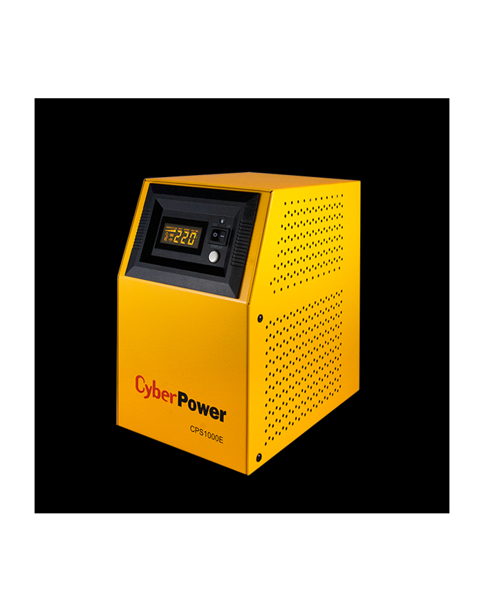 Cyber Power EPS CPS1000E 700W LCD,2 SCHUKO,1 FAZA, AVR, 15A prad ladowania główny