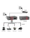 SWITCH 8-PORT 100MB (4-PORTY POE MAX 61.6W) 10.5'''' 19'''' LEVELONE'' - nr 25