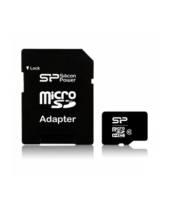 Silicon Power microSDHC 32GB CLASS 10 + adapter