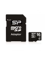 Silicon Power microSDHC 16GB CLASS 10 + adapter - nr 1