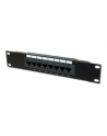 Digitus Patch panel  10'' UTP, 8 portowy RJ-45 kat. 5e 1U, LSA (kompletny) - nr 13