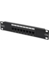Digitus Patch panel  10'' UTP, 8 portowy RJ-45 kat. 5e 1U, LSA (kompletny) - nr 18