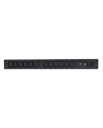 Cyber Power PDU 12 gniazd, 16A, 1U, RACK, PDU20BHVIEC12R, montaż pion lub    poziom