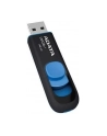 Adata DashDrive UV128 64GB USB3.0 czarno - niebieski 90MB / 40MB - nr 37